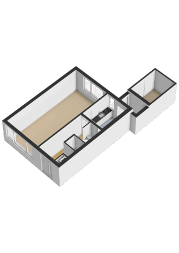 Begane grond - 3D