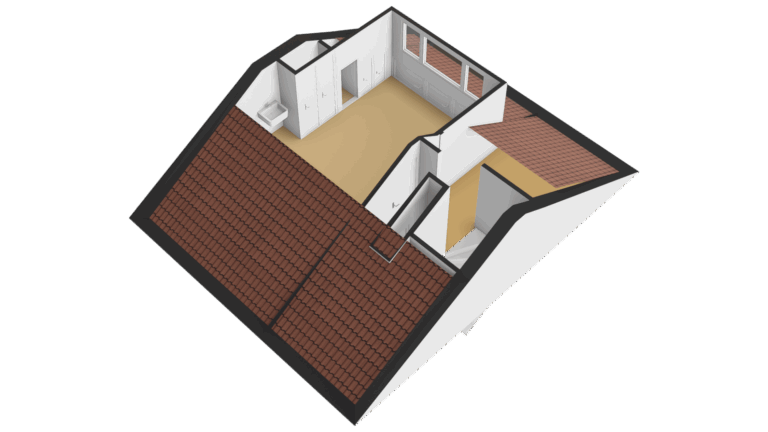 Tweede verdieping - 3D