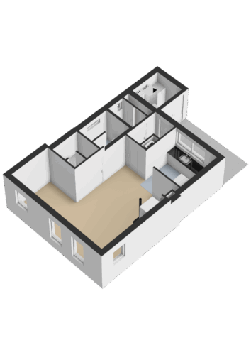 202_Begane Grond - 3D