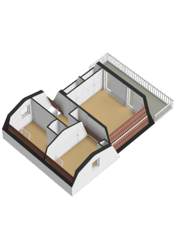 208_Eerste verdieping - 3D