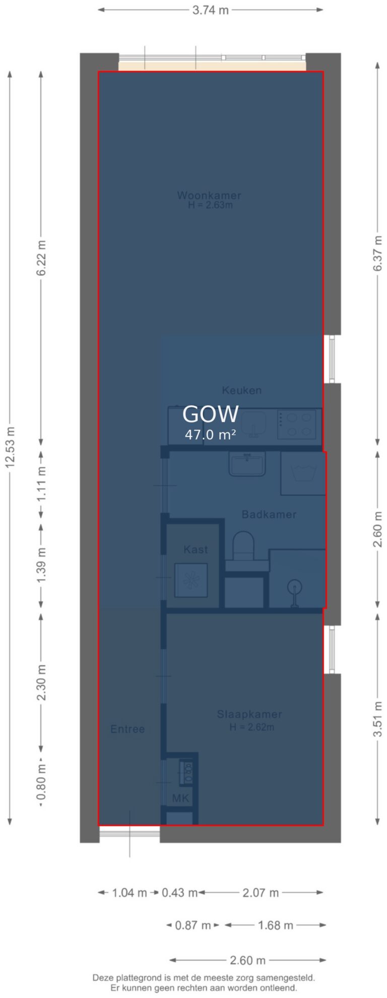 Begane grond - markings