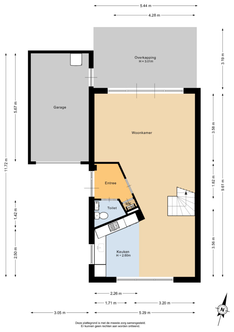 201_Begane grond - 2D