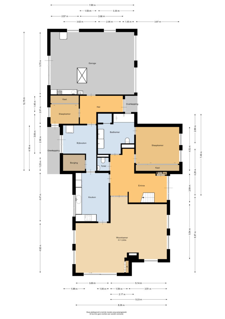 201_Begane grond - 2D