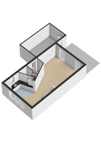 202_Begane grond - 3D