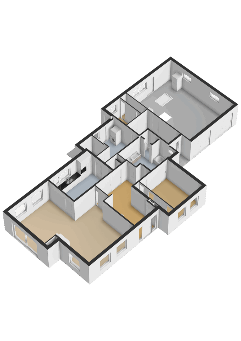 202_Begane grond - 3D