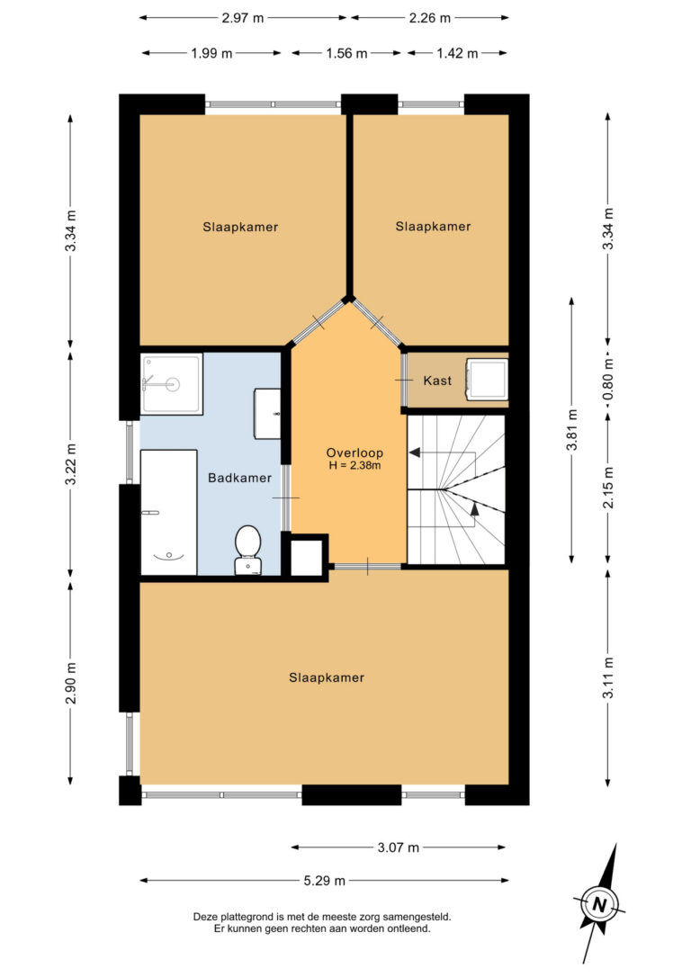 204_Eerste verdieping - 2D
