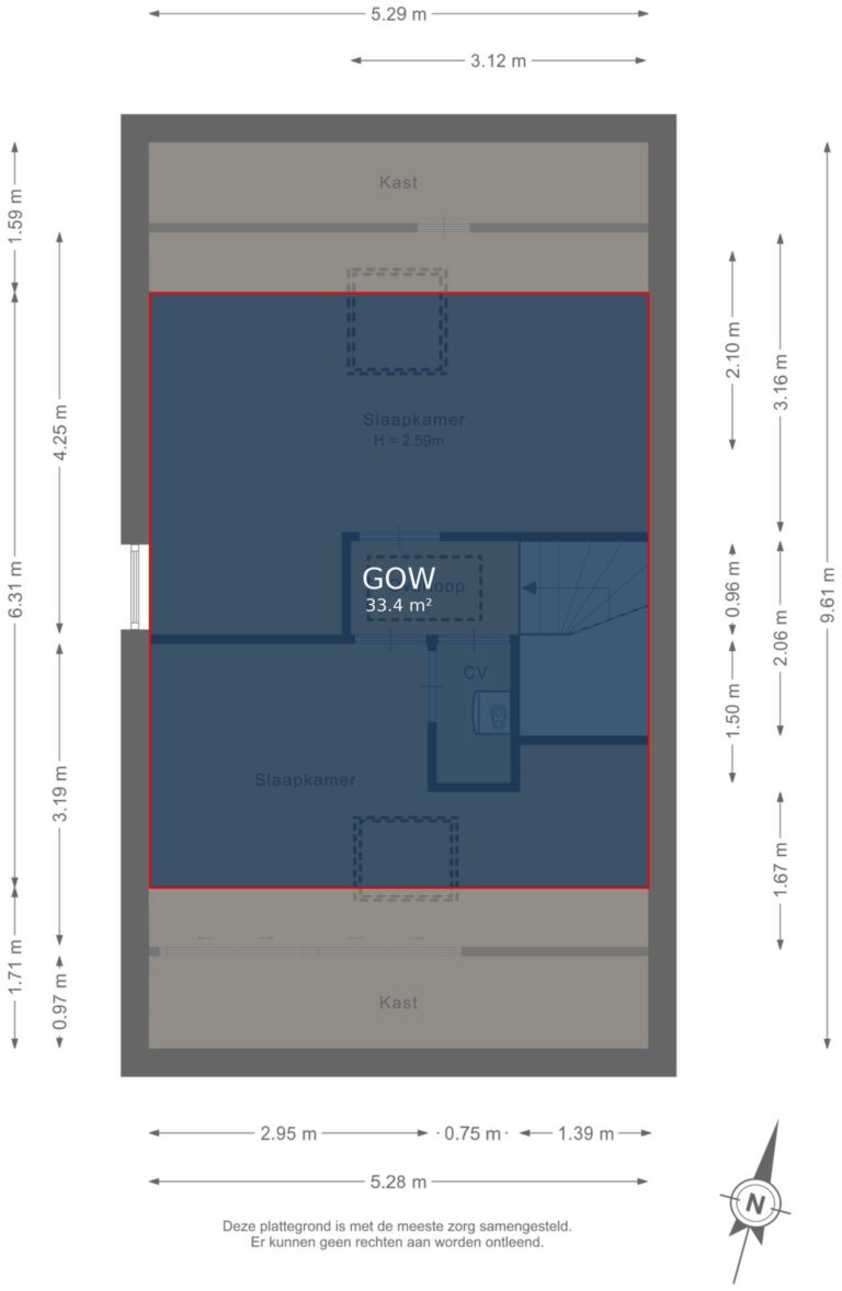 211_Tweede verdieping - markings