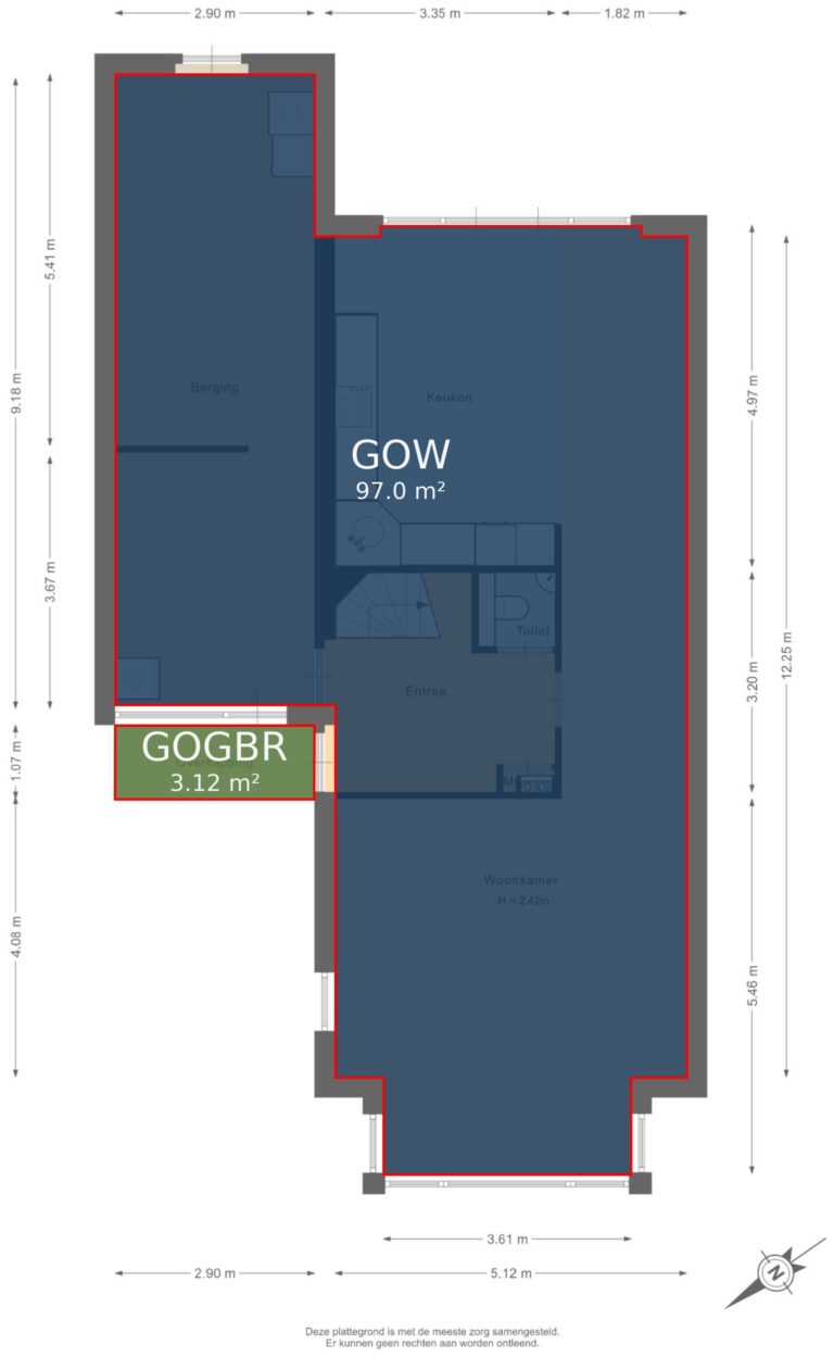 Begane grond - markings