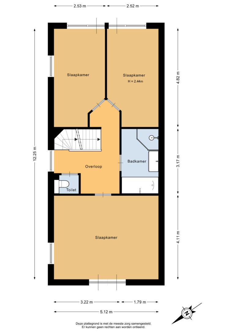 Eerste verdieping - 2D