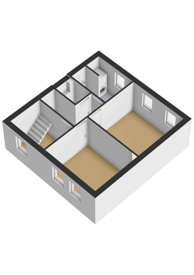 Eerste verdieping - 3D