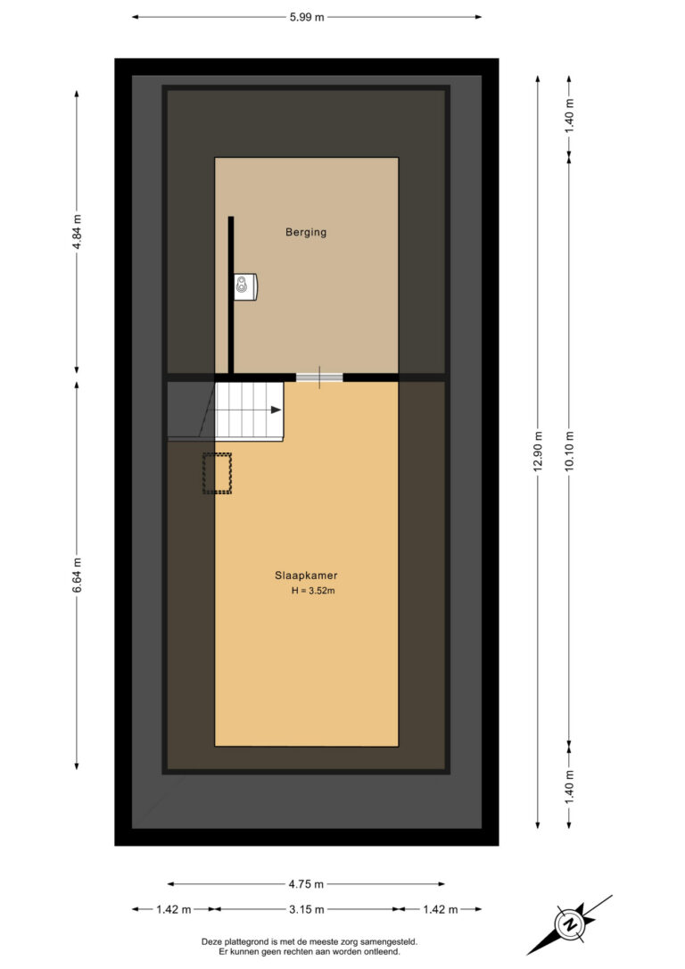 Tweede verdieping - 2D