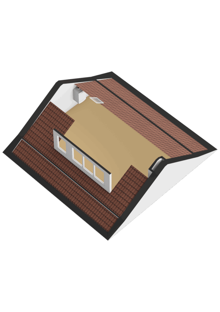 Tweede verdieping - 3D