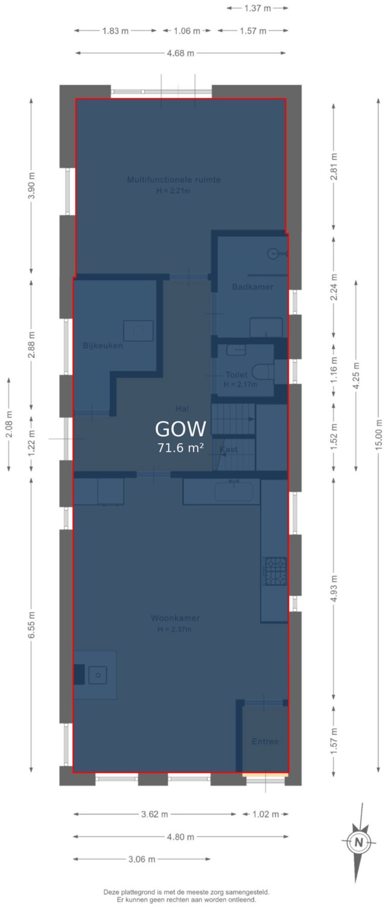 Begane grond - markings