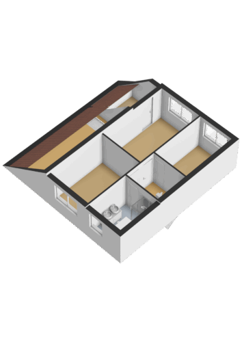 Eerste verdieping - 3D