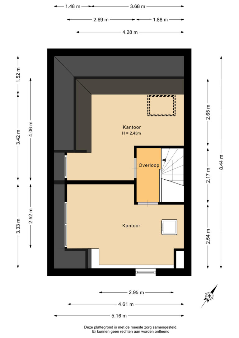 Tweede verdieping - 2D