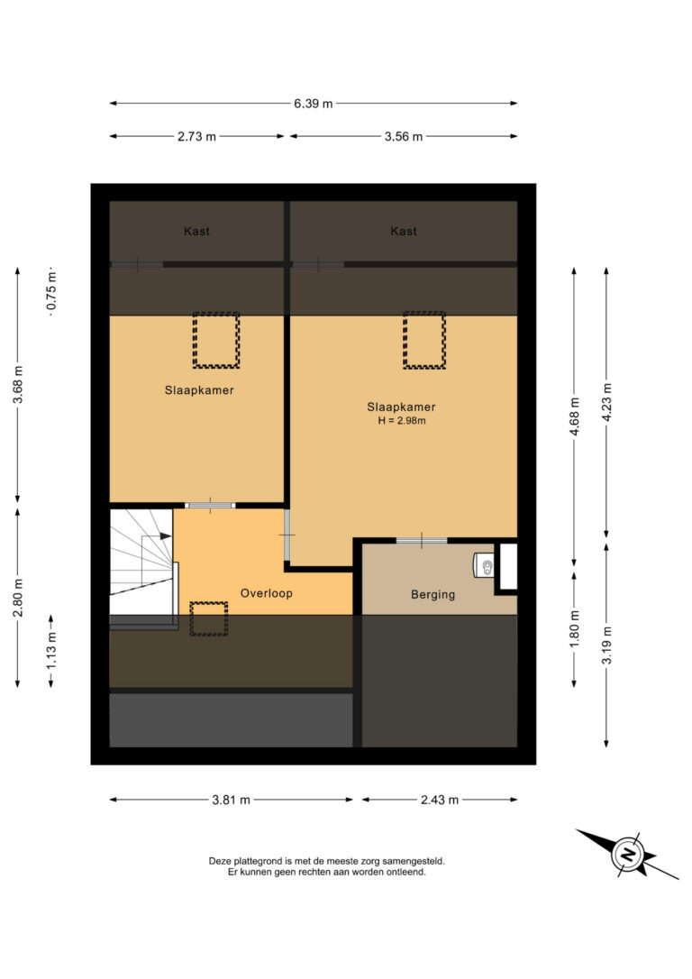 Tweede verdieping - 2D