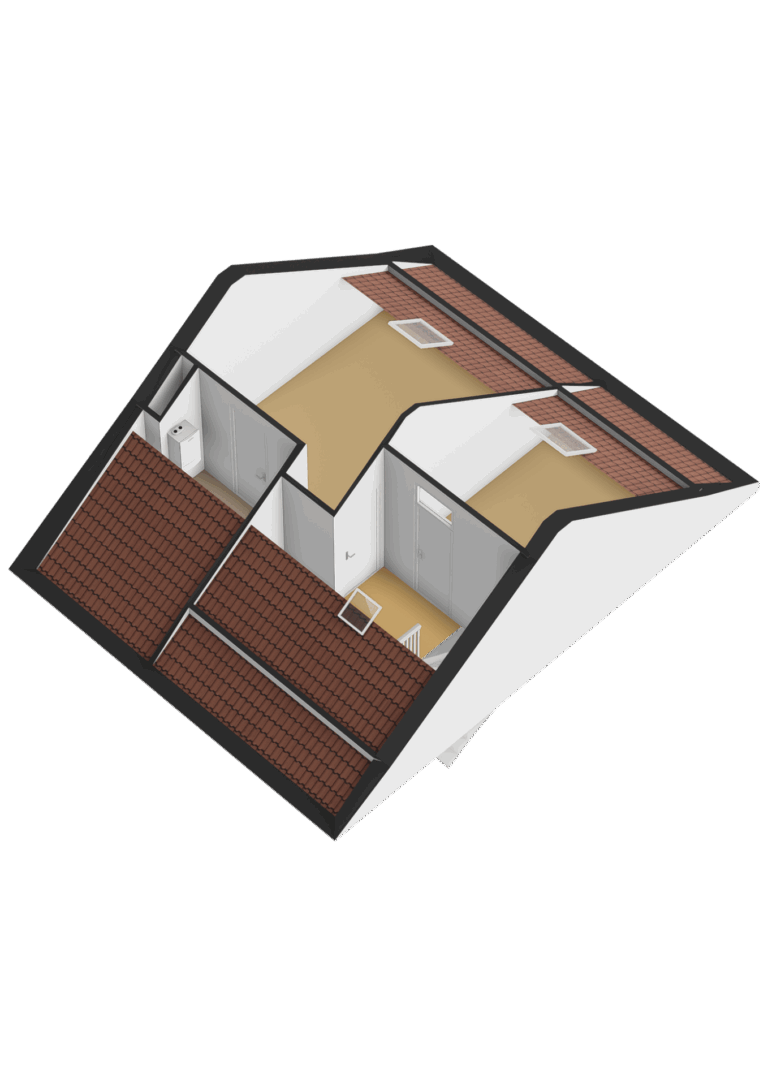 Tweede verdieping - 3D