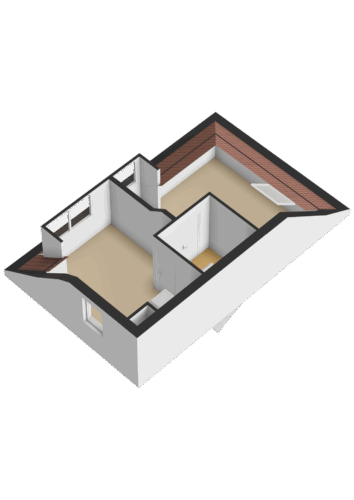 Tweede verdieping - 3D