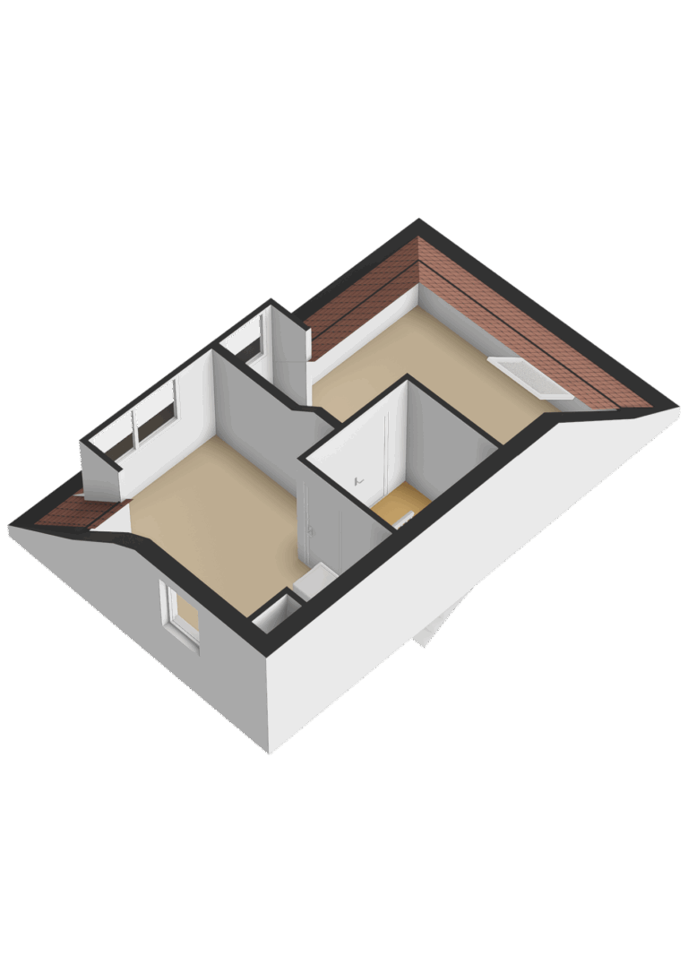 Tweede verdieping - 3D