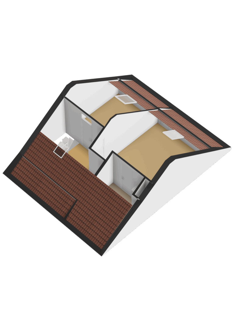 Tweede verdieping - 3D