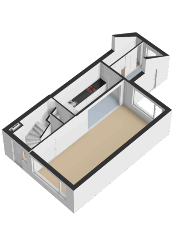 202_Begane grond - 3D
