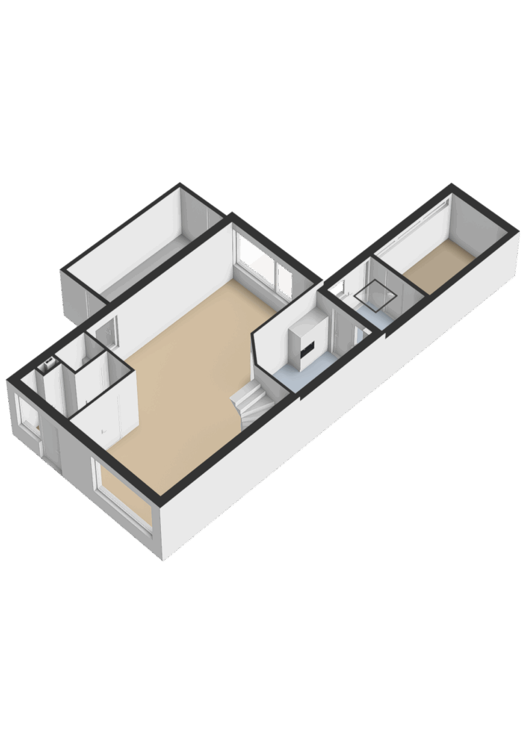 202_Begane grond - 3D