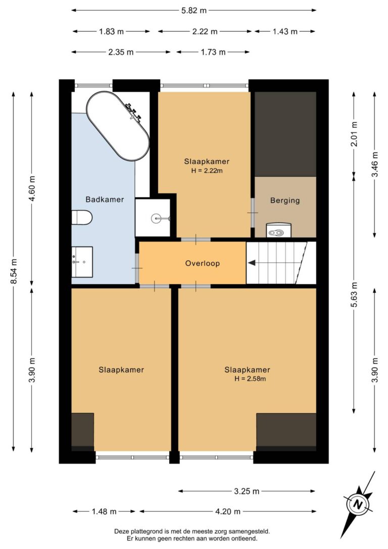 204_Eerste verdieping - 2D