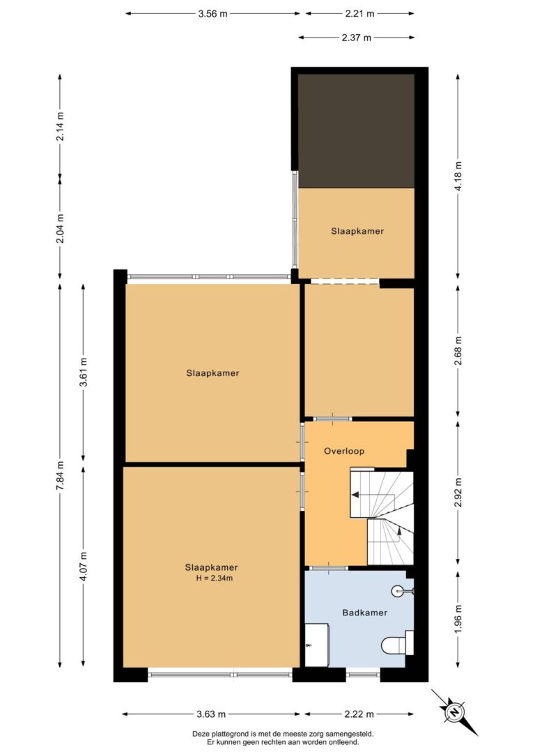 204_Eerste verdieping - 2D