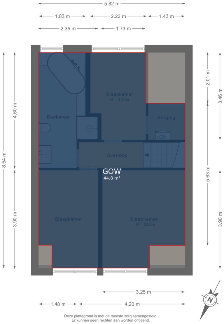 206_Eerste verdieping - markings