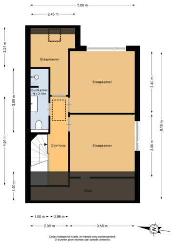 207_Eerste verdieping - 2D