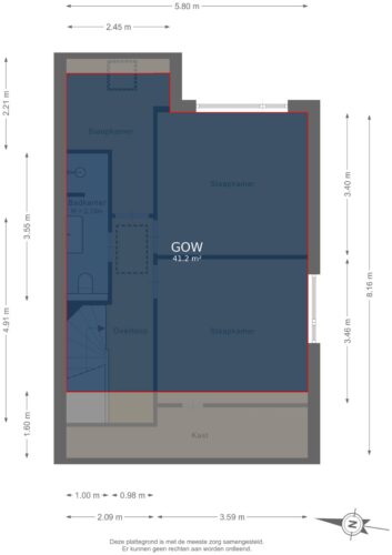 209_Eerste verdieping - markings