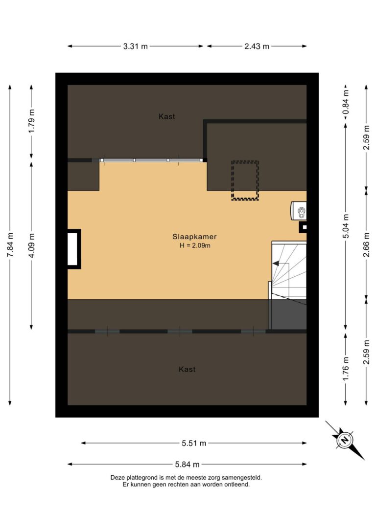 209_Tweede verdieping - 2D