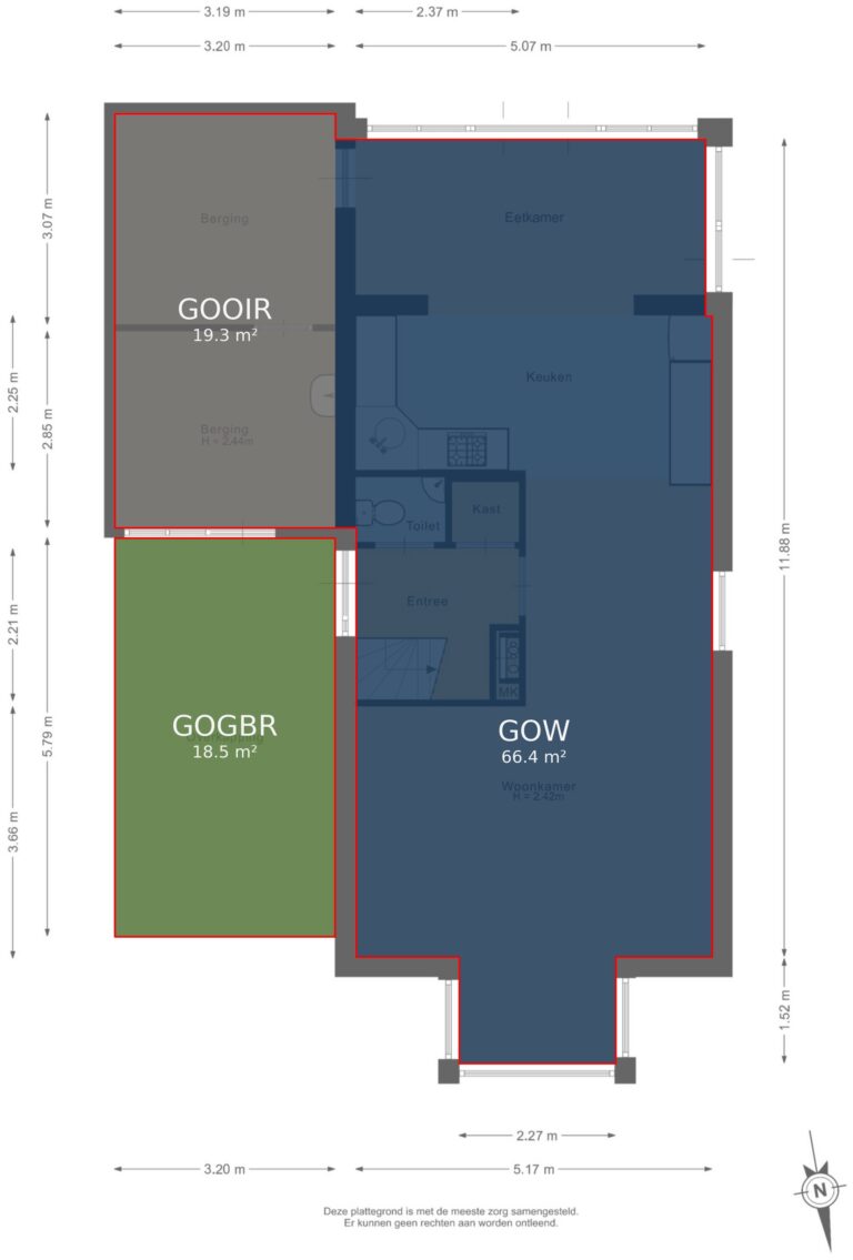 Begane grond - markings