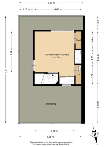 Tweede verdieping - 2D