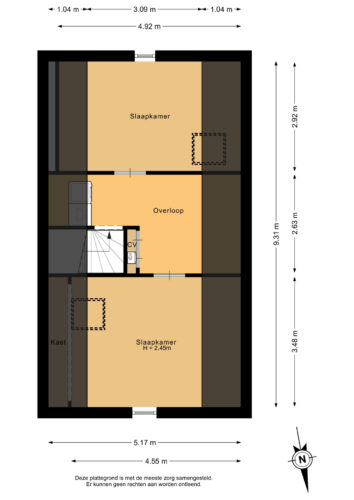 Tweede verdieping - 2D