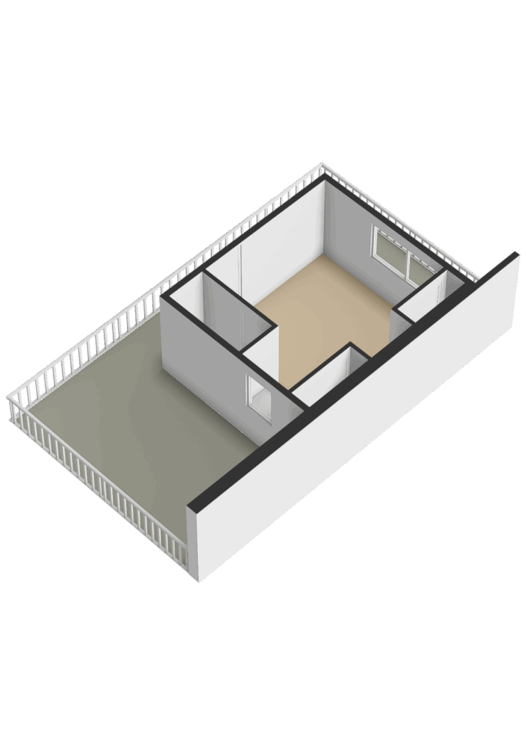 Tweede verdieping - 3D