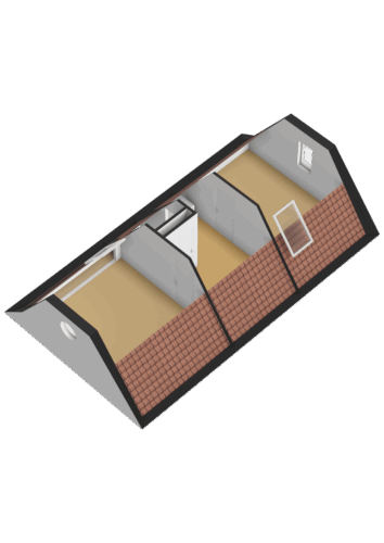 Tweede verdieping - 3D