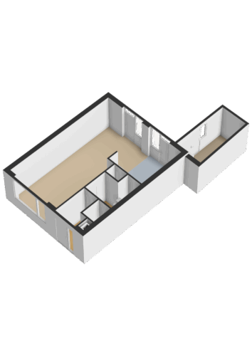 202_Begane grond - 3D