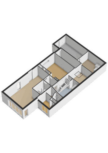 202_Begane grond - 3D