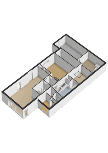 Begane grond - 3D