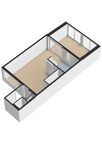 201_Begane grond - 3D