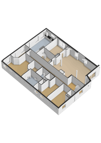 202_Begane grond - 3D