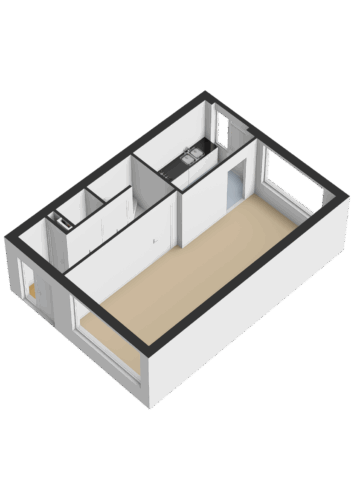 202_Begane grond - 3D