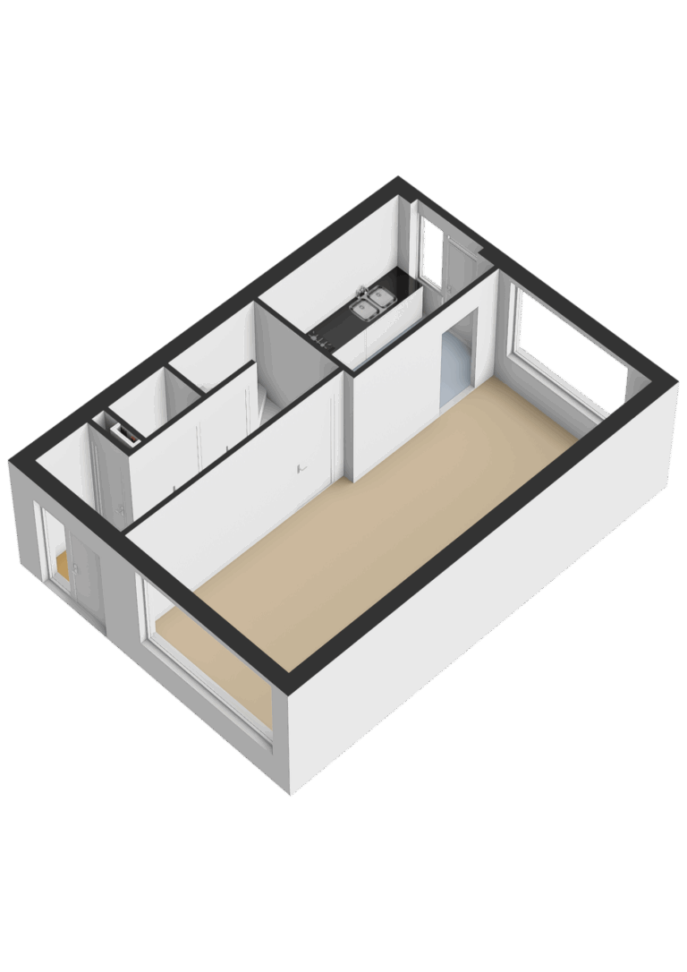 202_Begane grond - 3D