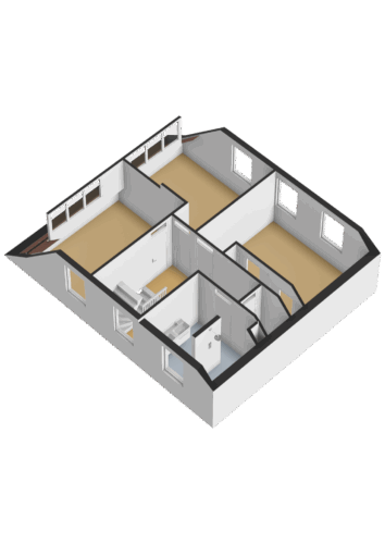 205_Eerste verdieping - 3D