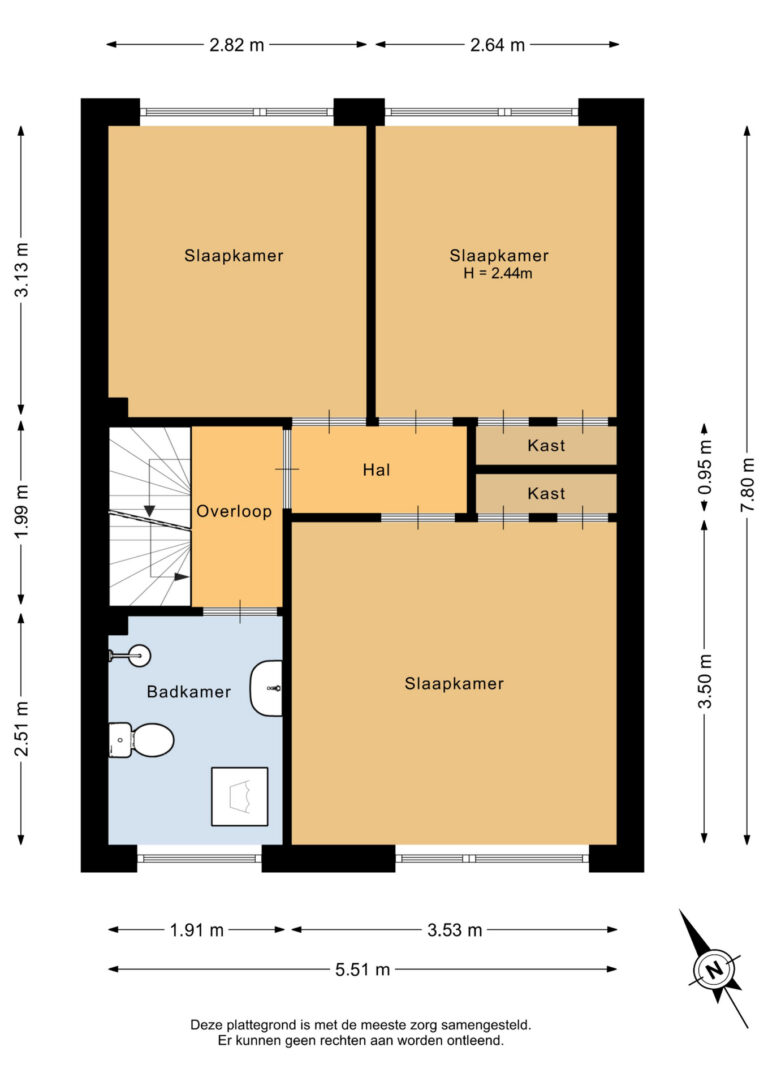 207_Eerste verdieping - 2D