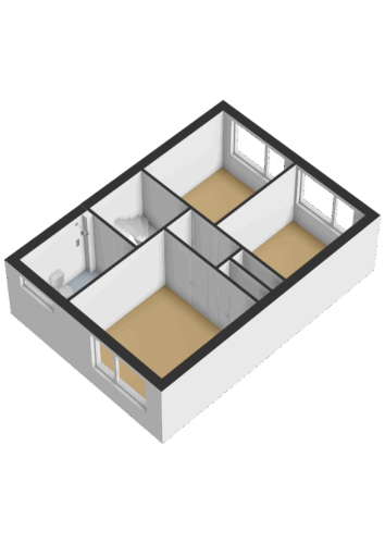 208_Eerste verdieping - 3D