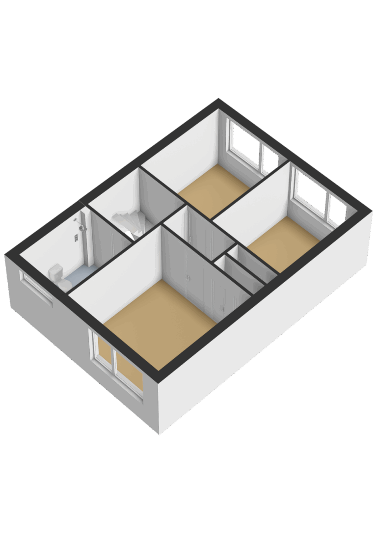 208_Eerste verdieping - 3D