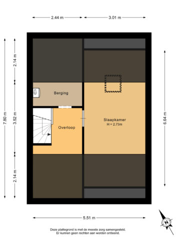 212_Tweede verdieping - 2D