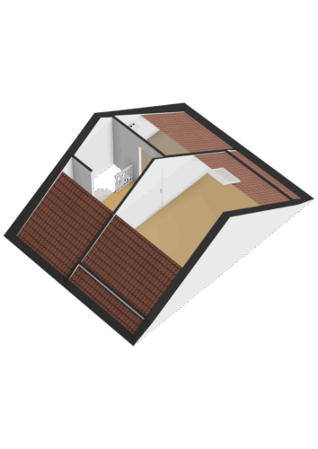 213_Tweede verdieping - 3D